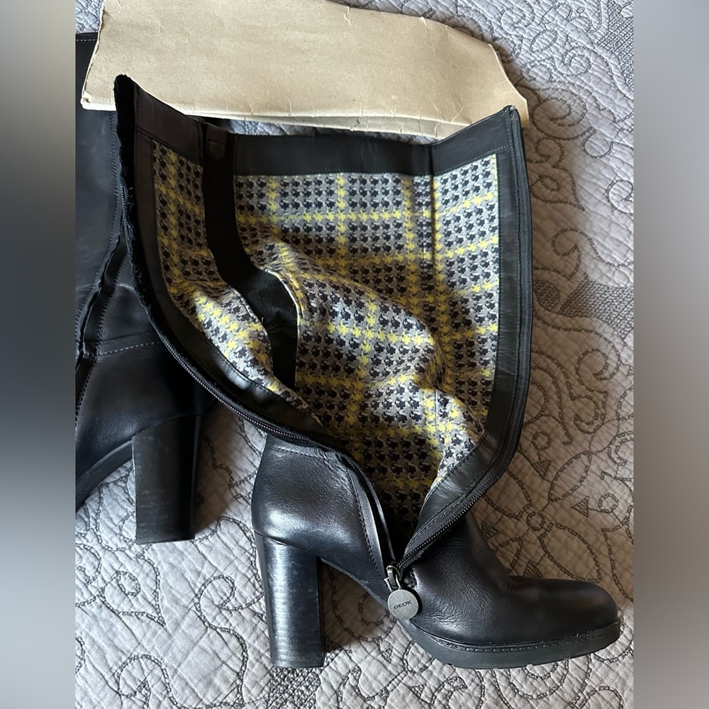 Geox High-Heel Knee Boots - Women - Picture 6 of 14